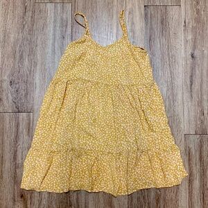 Billabong floral yellow dress large